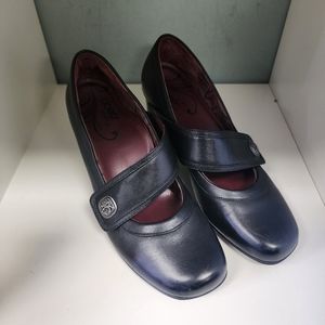 Abeo Comfort Shoes Leather Ophelia Heels BIO Syst Orthopedic Office Sz 5.5